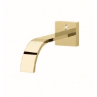 Настенный каскадный излив для ванны Bellosta F-Vogue Bijoux Swarovski 71-3303 Матовое Золото