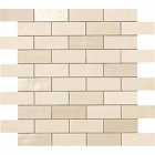 Плитка из белой глины декор Atlas Concorde Ewall White MiniBrick 9EMW (под кирпичную кладку)