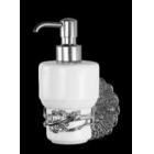 Дозатор для жидкого мыла, шампуня (диспенсер) керамический настенный ACF Collezione Flora (B169) 