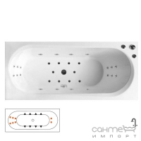 Гідромасажна ванна Balteco Modul 18 S3 із системою управління EVO