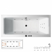 Гідромасажна ванна Balteco Roma SlimLine S11 із системою управління EasyTouch