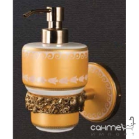 Дозатор для рідкого мила, шампунь (диспенсер) керамічний ACF Collezione Onda (B249)