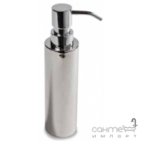 Дозатор для жидкого мыла, шампуня (диспенсер) металлический Cipi Tube Grey (CP908)  