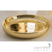 Мыльница настольная керамическая Cipi Alchimista Gold (CP907/AL/16)