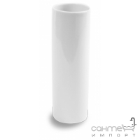Склянка настільна фарфорова Cipi Tube White (CP905/Tube White)