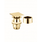 Донний клапан для раковини 1”1/4 без вікна для рівня води, з коміром Bellosta 71-6536/5 Матове золото