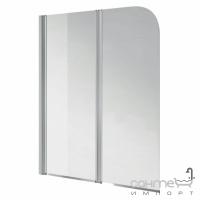 Шторка для ванны Cersanit Easy 115x140 прозрачное стекло Clean Pro