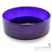 Раковина кругла на стільницю із змінною пластиною Cipi Jelly (CP950JE-Viola-Purple VI)