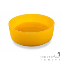 Раковина кругла на стільницю зі змінною пластиною Cipi Jelly (CP950JE-Giallo-Yellow-M15)