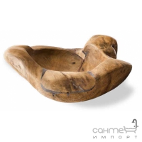 Раковина деревянная круглая на столешницу Cipi Batik (CP950/BA)  