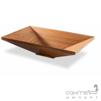 Раковина деревянная прямоугольная на столешницу Cipi Madia (CP950/MD)  