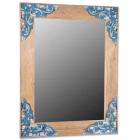 Зеркало в деревянной раме Cipi Ambassador Blue Specchio (CP601/JAVA-33 blu specchio)  