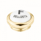 Пластина фарфоровая для вентилей Bellosta Romina 04-034011/* Золото