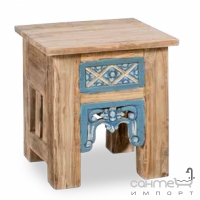 Табурет для ванной комнаты деревянный Cipi Ambassador Blue Sgabello (CP503/JAVA - 33 blu sgabello)  