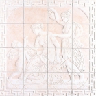 Керамічна плитка декор ARIANA Rosa Comp 1026513