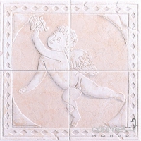 Плитка керамическая декор ARIANA Rosa Comp 1026512