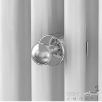 Вішалка для рушників до радіатора у ванну кімнату хромована Cipi Hangy GRIP (CP17S00-2X HANGY GRIP)