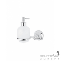 Дозатор для жидкого мыла с настенным держателем Bellosta Pascal/Noel/Romina 01-0353/1 Хром