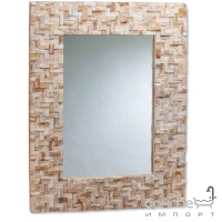 Зеркало настенное в деревянной раме Cipi Cross White (CP601/CRO)