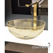 Раковина на столешницу Glass Design Murano Laguna ORO LAGUNAGD Gold