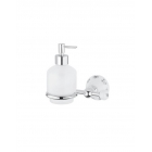 Дозатор для жидкого мыла с настенным держателем Bellosta Joconde 01-4053/1 Хром