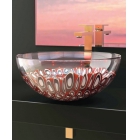 Раковина на стільницю Glass Design Murano Laguna Rossa