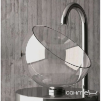 Раковина на стільницю Glass Design Cristallo DE MEDICI Moon MOONT01 Transparent