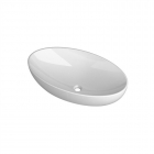 Накладная овальная раковина на столешницу Disegno Ceramica Sfera (SF08000001), цвет белый