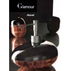 Набор для ванной комнаты (стакан+дозатор) Glass Design Glamour Alumix GLAMSETAХХ