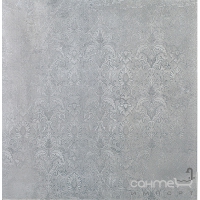 Плитка напольная Kerama Marazzi SG610802R Шелковый путь серый орнамент лаппатированный 60x60