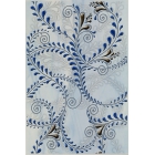 Плитка декор Береза керамика Елена каприз синий (20х30)




