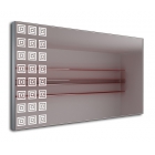 Прямокутне дзеркало з LED підсвічуванням Juergen LED Albina 80х50