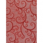 Плитка декор Береза кераміка Капрі перли червоні (25x35)