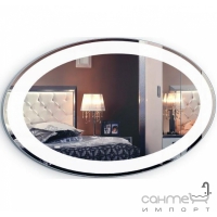 Овальное (круглое) зеркало с LED подсветкой Liberta Lacio 1000x700