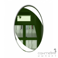 Вертикальное овальное зеркало с LED подсветкой Juergen LED Carmen 60х90