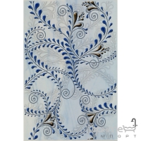 Плитка декор Береза керамика Елена каприз синий (20х30)




