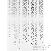 Плитка декор Береза кераміка Капрі Золотий дощ 1 білий (25x35)