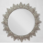 Зеркало для ванной комнаты Moko Sun Crystal 80x80 серый кристал