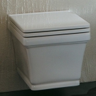 Настінний унітаз Disegno Ceramica Neo (NE00500001), колір білий, кріплення в комплекті