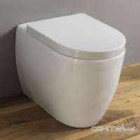 Пристінний підлоговий унітаз Disegno Ceramica Skip (SK00X00001), колір білий