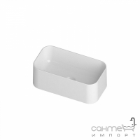 Раковина прямоугольная на столешницу Disegno Ceramica Slim 45 (SL04524001), цвет белый