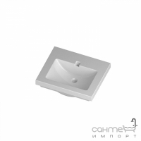 Подвесная/встраиваемая раковина Disegno Ceramica Light 60 (LH06050101), цветная