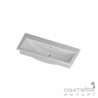 Подвесная/встраиваемая раковина Disegno Ceramica Mini Light 100 (ML10040101), цвет белый