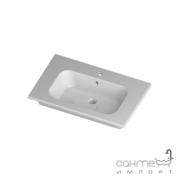 Консольна раковина Disegno Ceramica Qubo Square 51 (QS08151101), колір білий