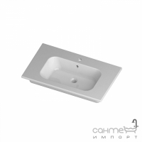Консольна раковина Disegno Ceramica Qubo Square 51 (QS08651101), колір білий