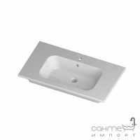 Консольна раковина Disegno Ceramica Qubo Square 51 (QS09151101), колір білий
