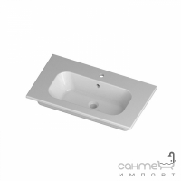 Консольна раковина Disegno Ceramica Qubo Square 46 (QS08146101), колір білий