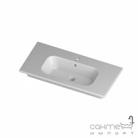 Консольна раковина Disegno Ceramica Qubo Square 46 (QS09646101), колір білий