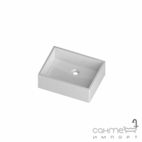 Раковина прямокутна на стільницю Disegno Ceramica Box 50 (BX05038001), колір білий