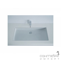 Раковина прямокутна під стільницю Disegno Ceramica Box 50 (BX05000001), колір білий